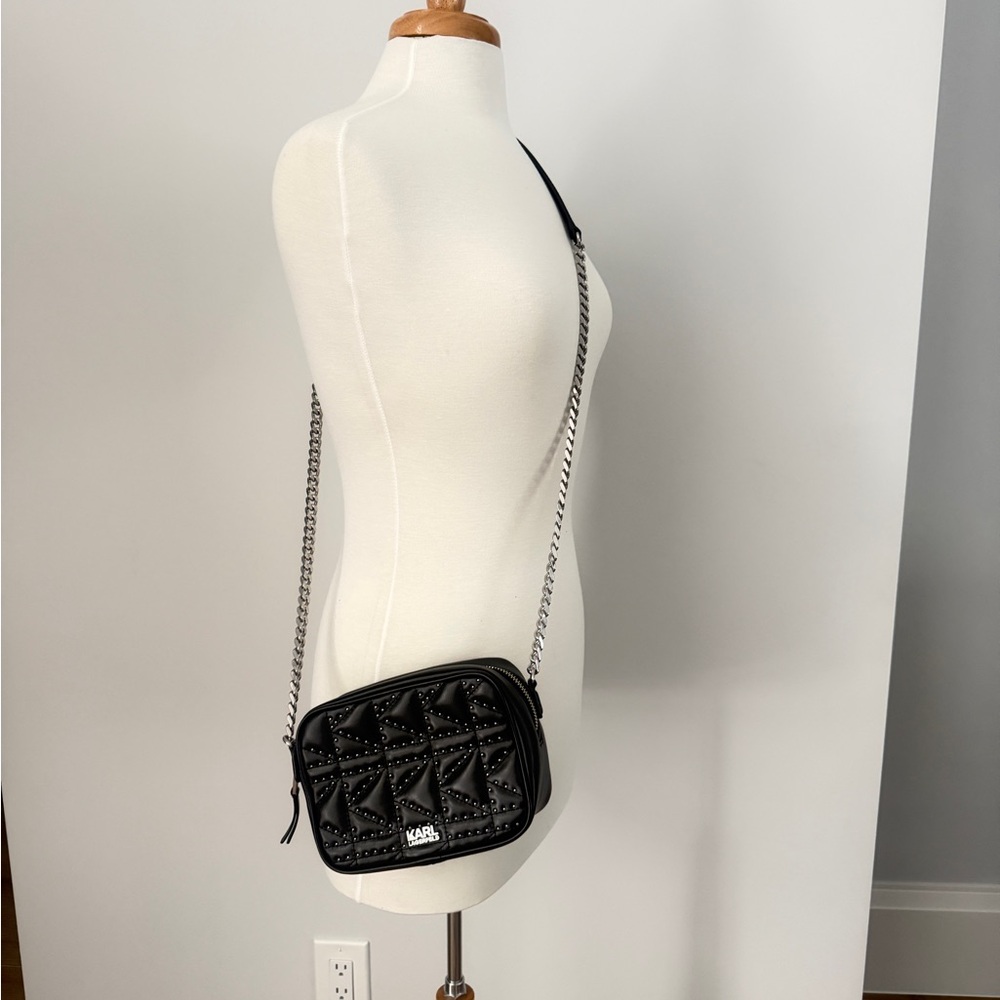 Karl Lagerfeld Black leather bag